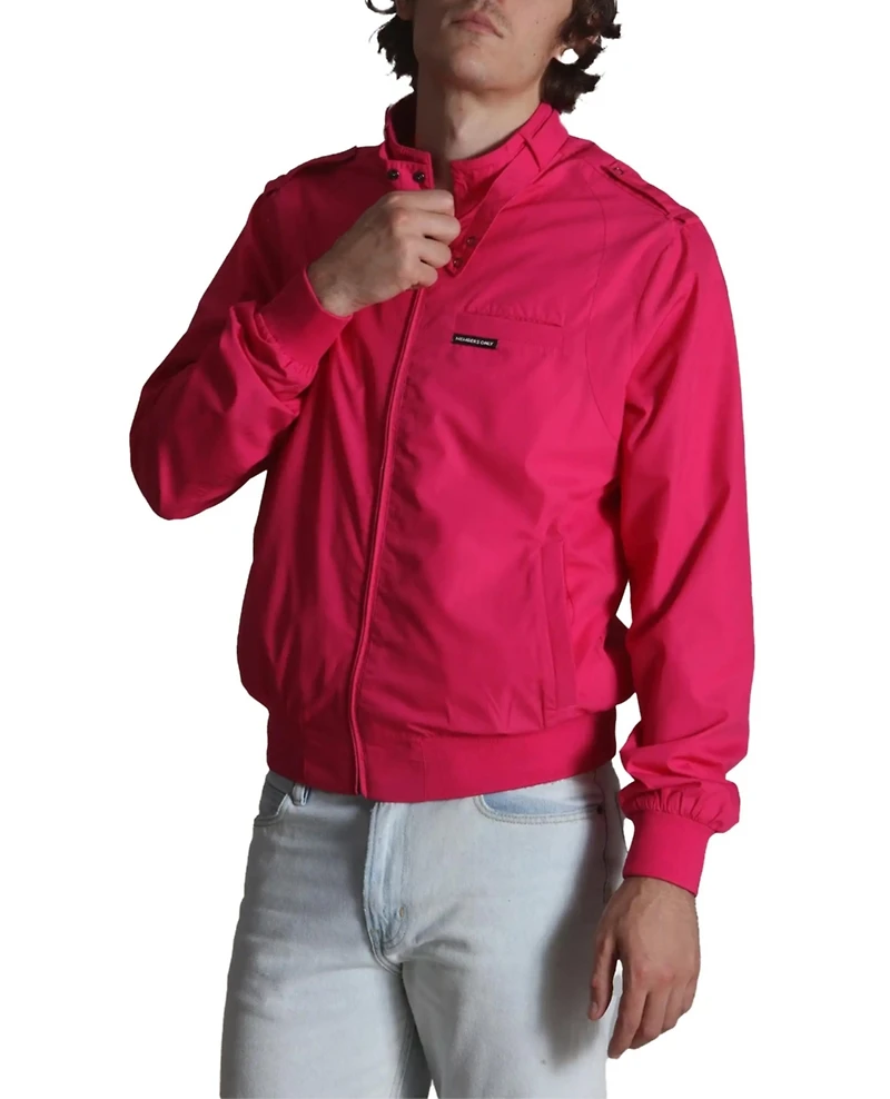 Members Only Men's Classic Iconic Racer Jacket (Slim Fit