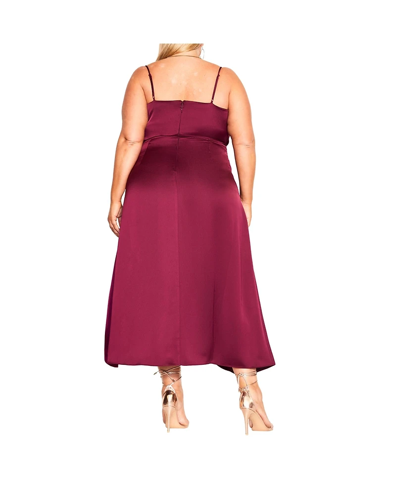 City Chic Women's Simplicity Dress