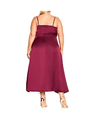 City Chic Women's Simplicity Dress