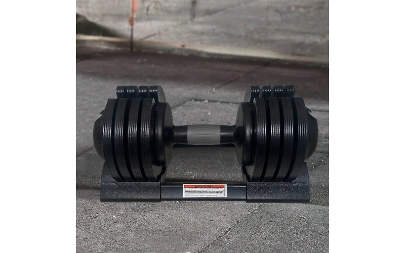 Streamdale 22LBS Adjustable Dumbbell Steel+Plastic