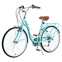 Streamdale 7 Speed, Steel Frame, Multiple Colors 24 Inch Ladies Bicycle