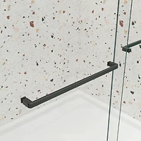 Streamdale Bypass Shower Door, Reversible Opening, 56"-60" x 74