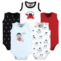 Hudson Baby Baby Boys Soft Cotton Sleeveless Onesies