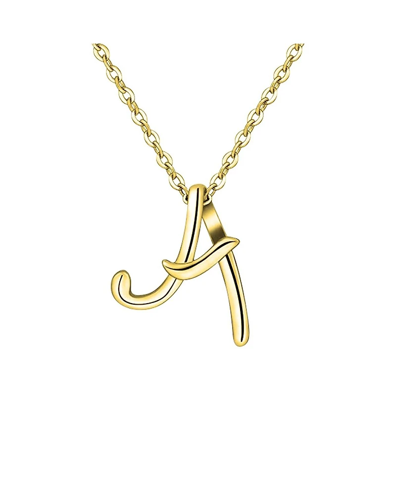 GiGiGirl Stylish 14K Gold Plated Initial Necklace.
