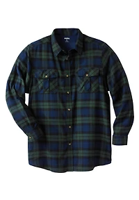 KingSize Big & Tall Signature Plaid Flannel Shirt