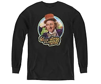 Willy Wonka And The Chocolate Factory Youth Its Scrumdiddlyumptious Long Sleeve Sweatshirts