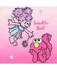 Sesame Street Toddler Girls Twinkle Out Elmo Abby Cadabby Raglan Pajama Nightgown