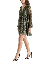 Steve Madden Women's Rami Leopard-Print Mini Dress