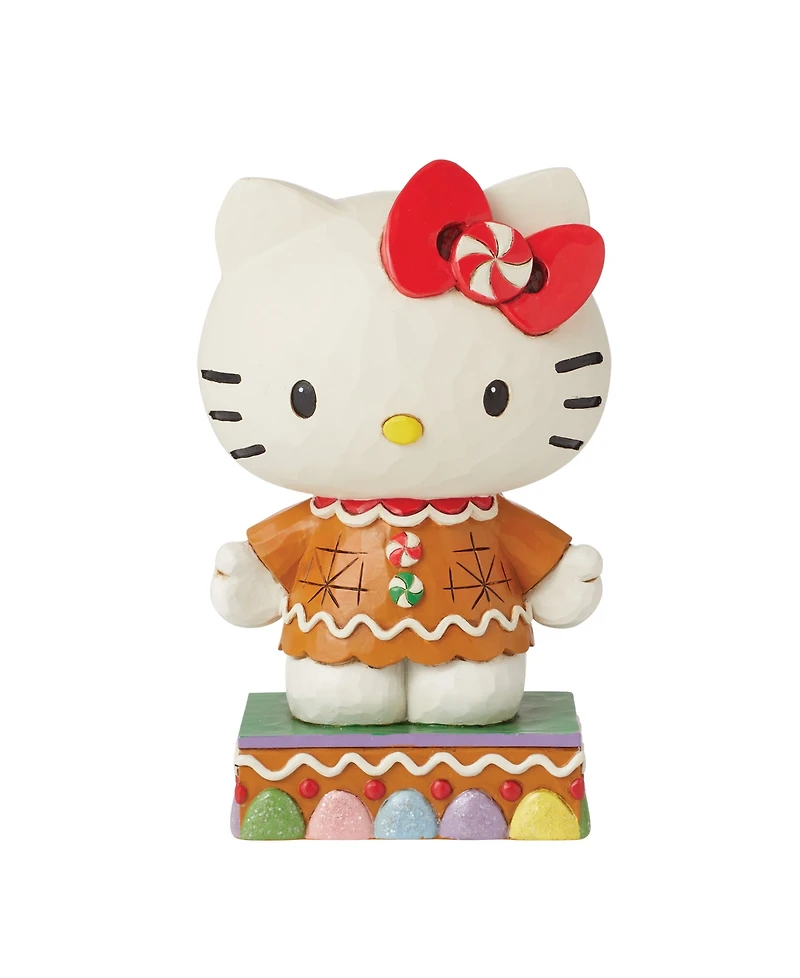 Jim Shore Sanrio Hello Kitty Gingerbread Figurine