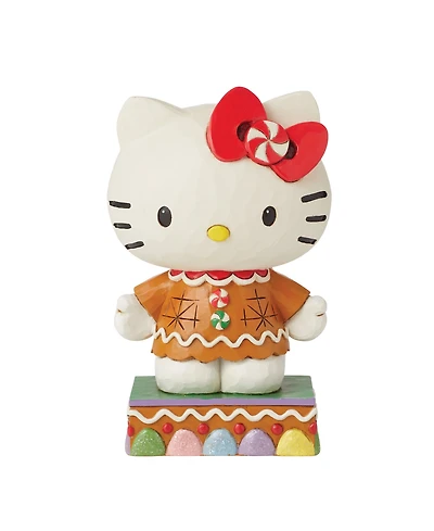 Jim Shore Sanrio Hello Kitty Gingerbread Figurine