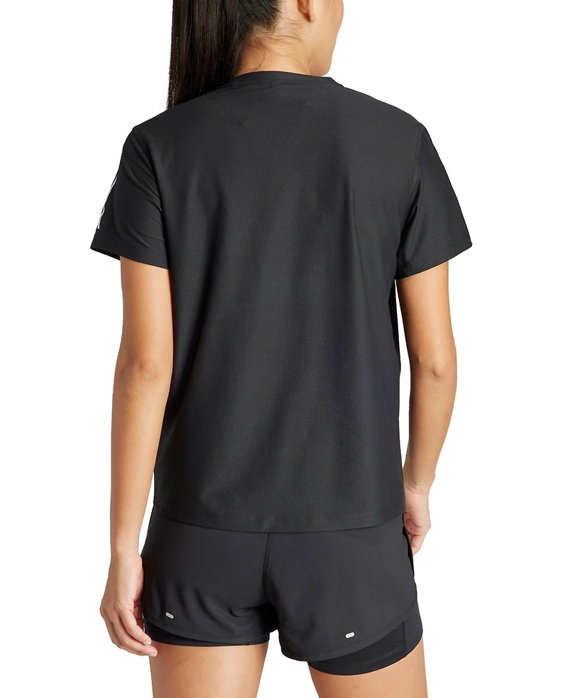 adidas Women's Own The Run Short-Sleeve Running Tee