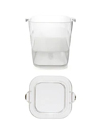 Oggi 8" x 8" x 9.75" Acrylic Square Ice Bucket