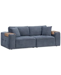 Nycolle 2-Pc. Modular Fabric Sofa, Created for Macy's