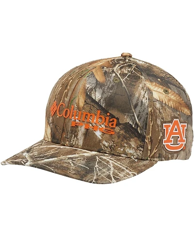 Columbia Men's and Women's Realtree Camo Auburn Tigers Mossy Oak Bottomland Flex Hat