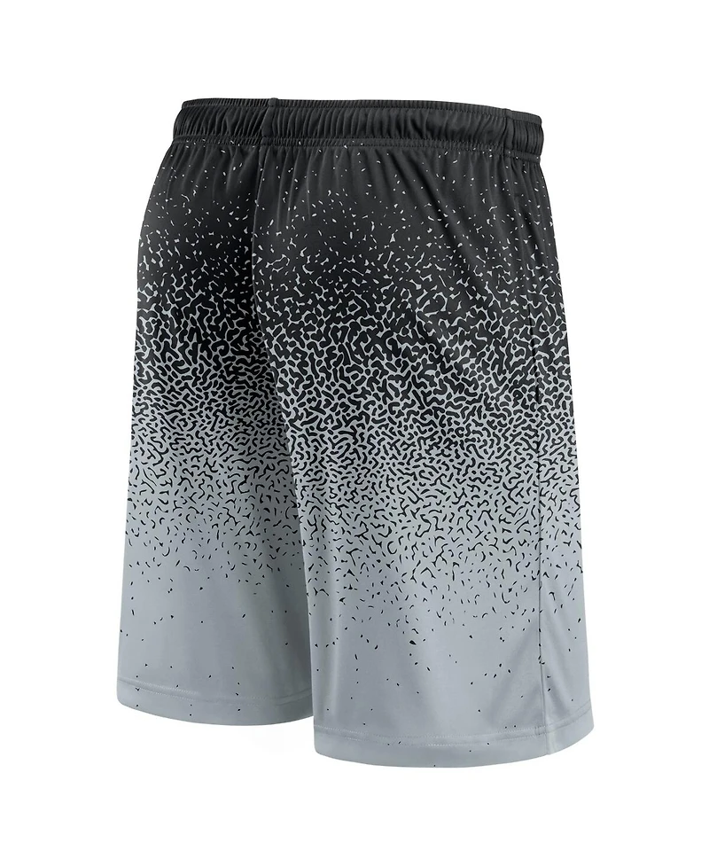 Fanatics Men's Black/Silver Las Vegas Raiders Ombre Shorts