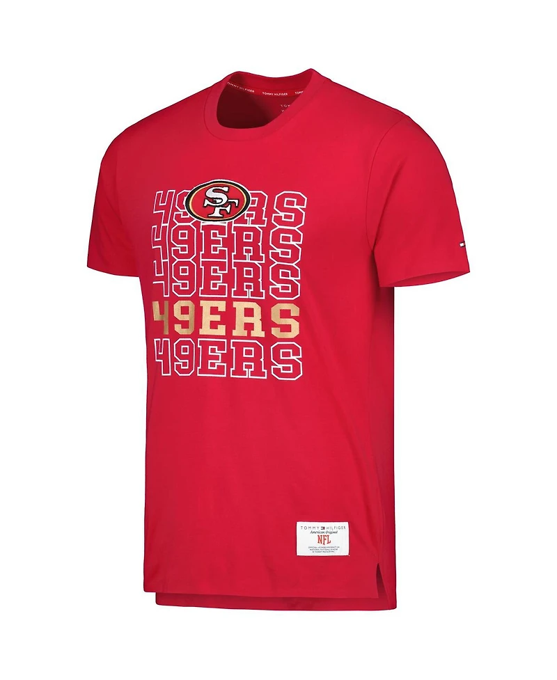 Tommy Hilfiger Men's Scarlet San Francisco 49ers Liam T-Shirt