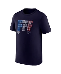 Nike Men's Navy France National Team Lights T-Shirt
