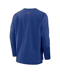 Nike Men's Royal New York Mets Authentic Collection Player Performance Pullover Sweatshirt