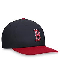 Nike Men's Navy/Red Boston Red Sox Evergreen Two-Tone Snapback Hat