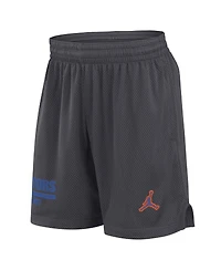 Jordan Men's Anthracite Florida Gators 2024 Sideline Mesh Shorts
