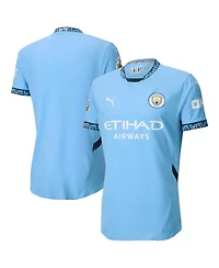 Puma Men's Light Blue Manchester City 2024/25 Home Authentic Jersey
