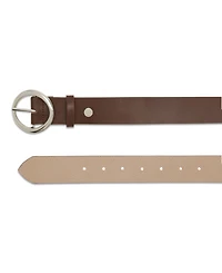 Steve Madden Women's Reversible Faux-Leather Belt