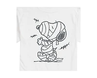 Hybrid Apparel Peanuts Mummy Mens Short Sleeve Tee