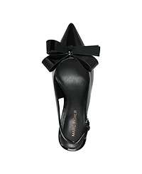 Marc Fisher Women's Allon Bow Slingback Pumps