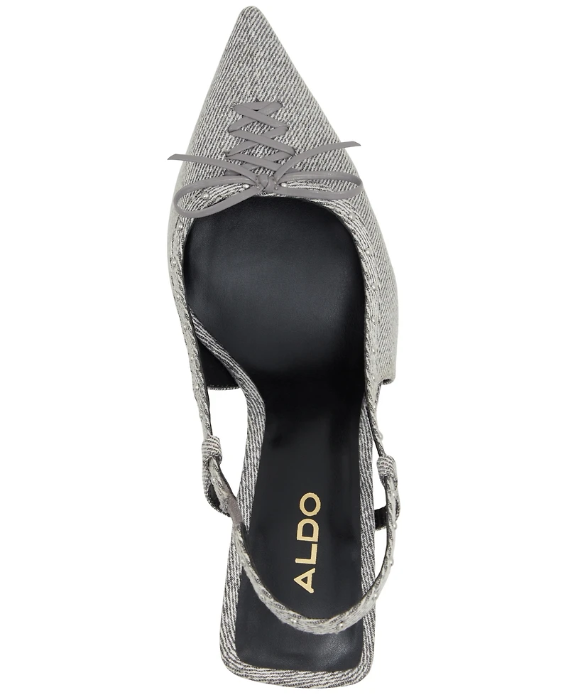 Aldo Women's Stevvie Slingback Pointed-Toe Bow Pumps