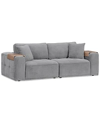 Nycolle 2-Pc. Modular Fabric Sofa, Created for Macy's