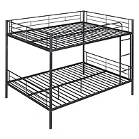 Streamdale Full Over Metal Bunk Bed, White