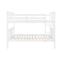 Streamdale Full Over Bunk Bed With Ladder For Bedroom, Guest Room Furniture