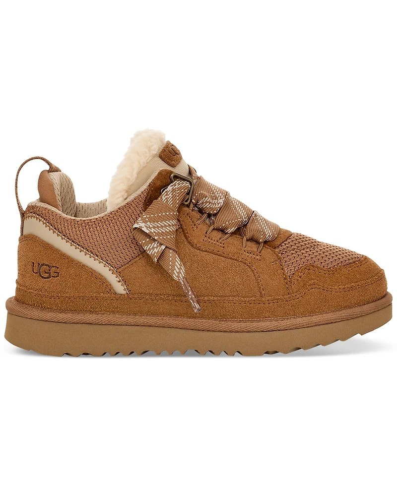Ugg Kids Lowmel Lace-Up Cozy Sneakers