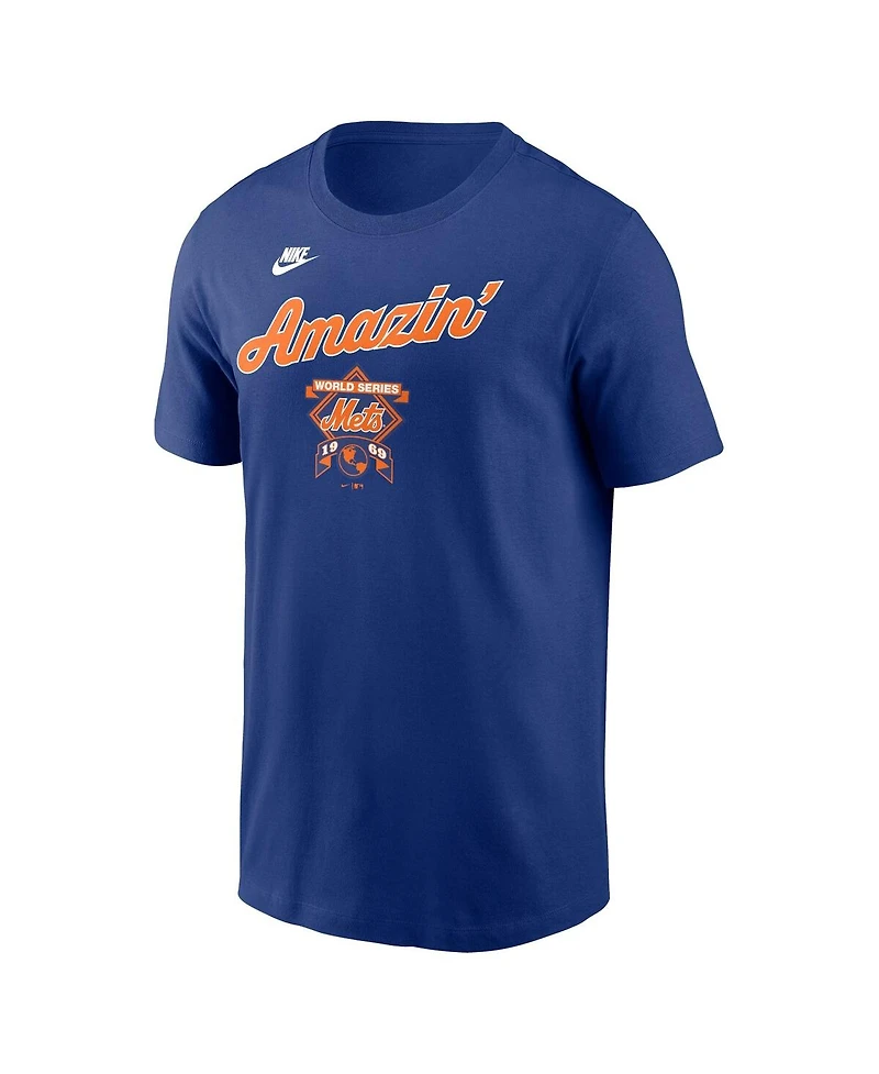 Nike Men's Royal New York Mets Local Hometown T-Shirt