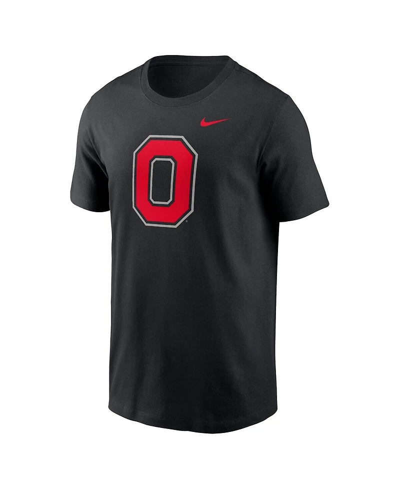 Nike Men's Black Ohio State Buckeyes Primetime Evergreen Alternate Logo T-Shirt