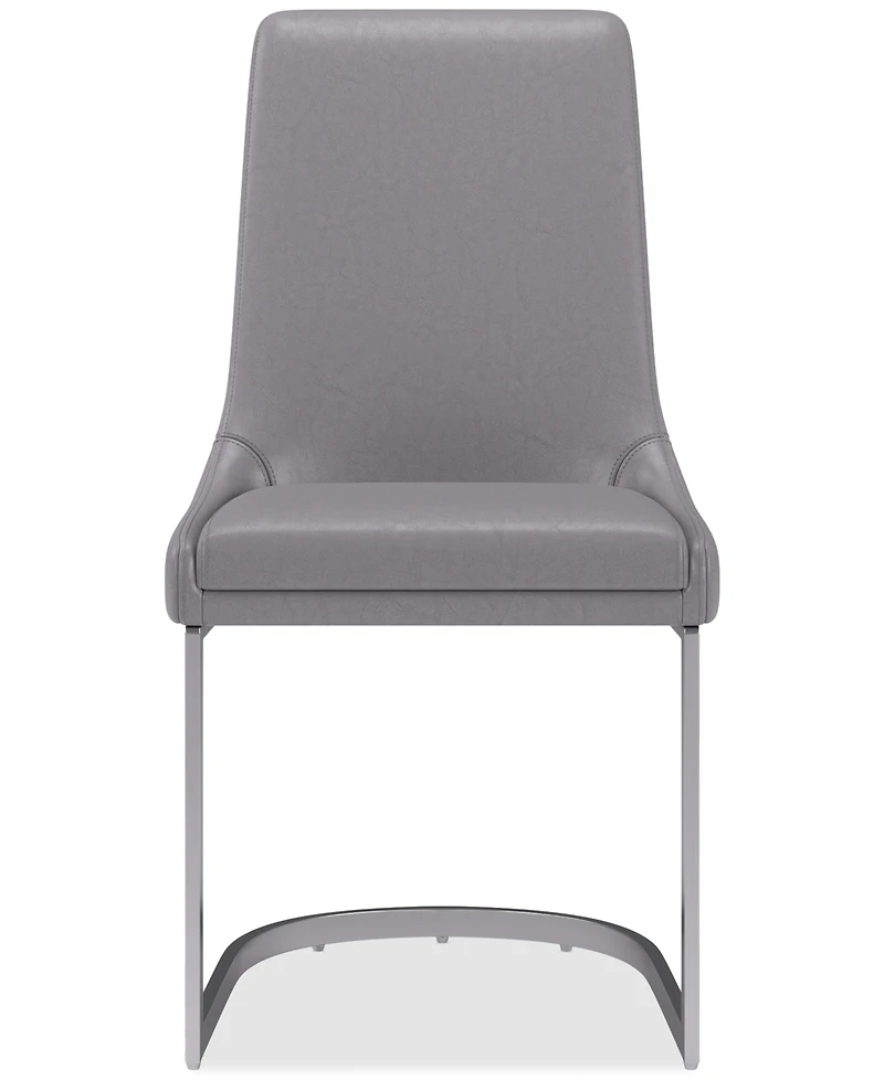 Tivie Metal Base Dining Chair, Created for Macy's