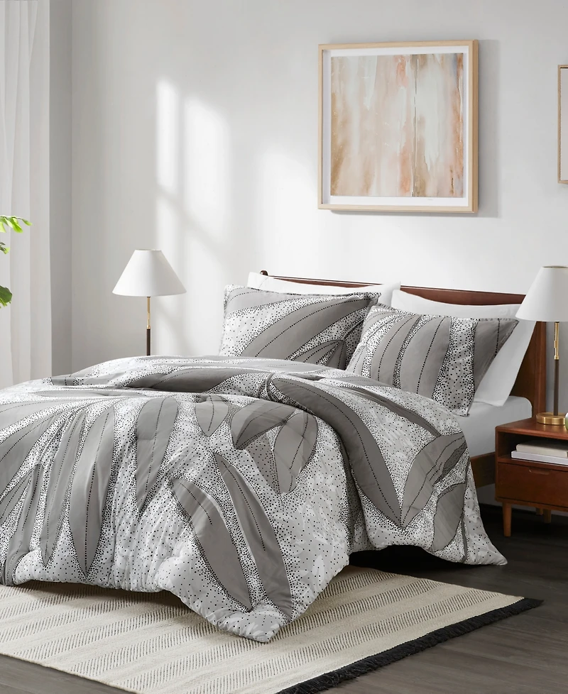 Urban Habitat Adrian Botanical 3-Pc. Duvet Cover Set, Full/Queen