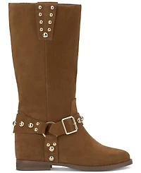Jessica Simpson Women's Milley Studded Harness Moto Boots