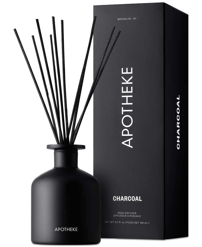 Apotheke Charcoal Reed Diffuser, 6.7-oz.