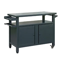 Premium Anti-Rust Outdoor Grill Cart with 83 Gallons of Storage