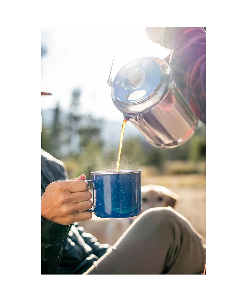 Stansport Enamel Coffee Mug Oz