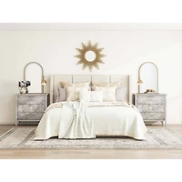 Streamdale Furniture 3 Drawer Cabinet, American Furniture, Suitable for Bedroom, Living Room, Study