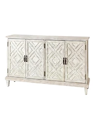 Traditional Angel 60" Wide Sideboard with Adjustable Shelves