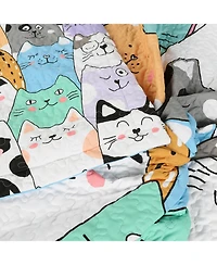 MarCielo Kids Girls Quilt Set Bedspread Coverlet Set Full