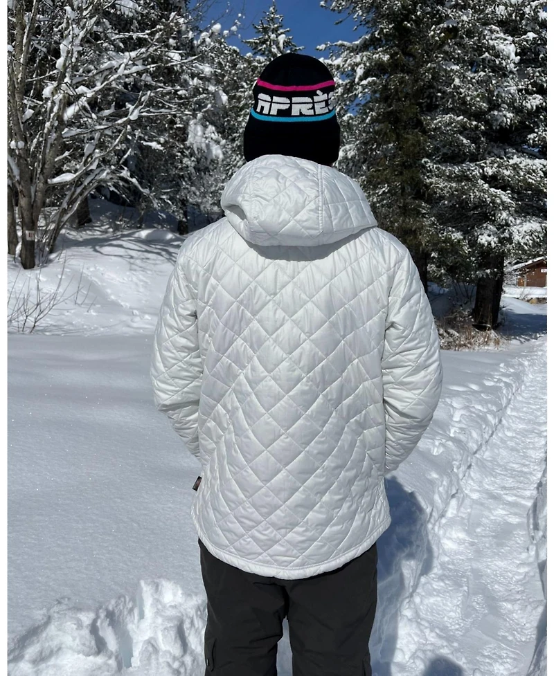 Oosc Men's White Glacier Thermolite Insulated Jacket