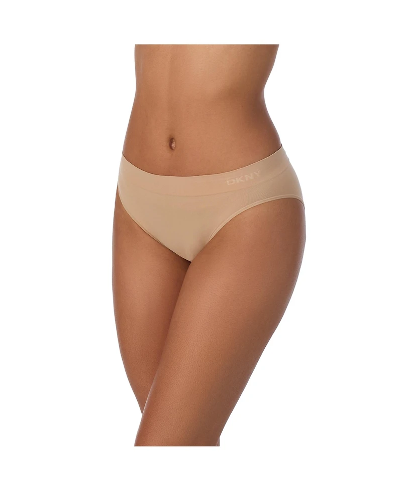 Dkny Women's Seamless Litewear Hi Cut Panty DK5020