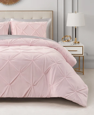 Juicy Couture Kiss Pleat Plush 2-Pc. Comforter Set, Twin/Twin Xl