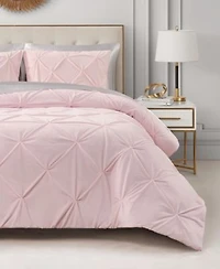 Juicy Couture Kiss Pleat Plush Comforter Sets