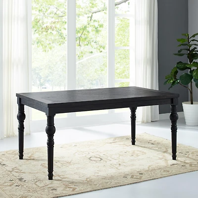 Streamdale Urban Style Dining Table, Black