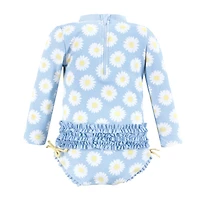 Hudson Baby Girls Rashguard Swimsuit